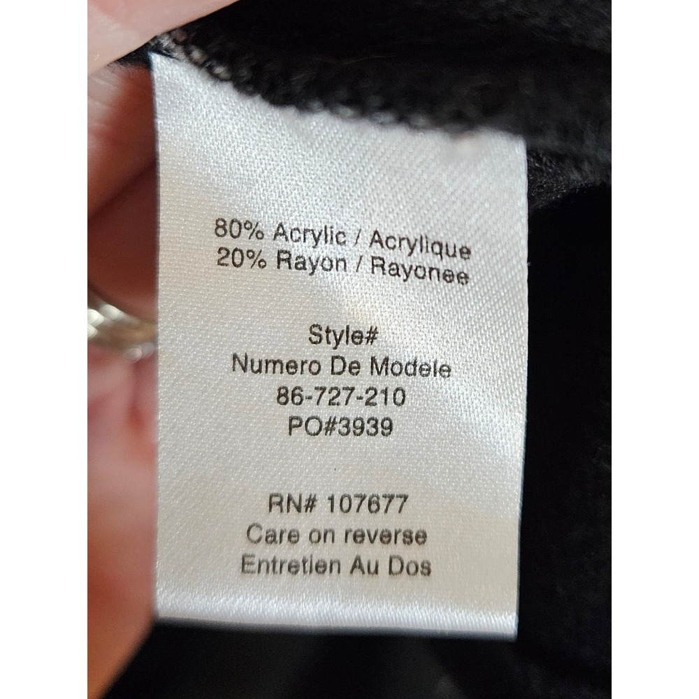 Alice + Olivia Black Sleeveless Cardigan Ruffle Duster‎ Sweater Vest Womens S - Picture 5 of 7